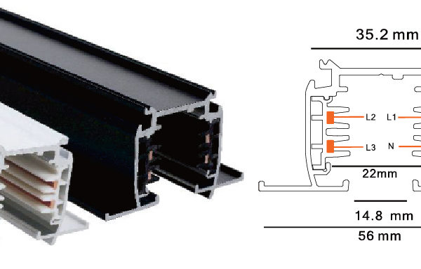 LR061-TS LED Track Flush