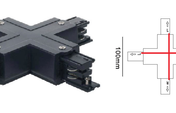LR061-X LED Euro Cross Connector