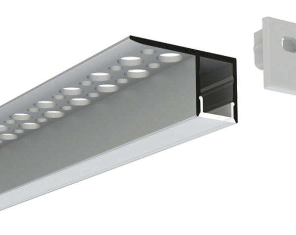 LR214-EX Aluminium Extrusion and Lens