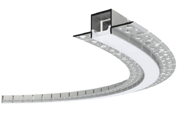 LR210S-EX Aluminium Extrusion and Lens